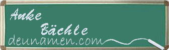 Anke Bächle Visitenkarte